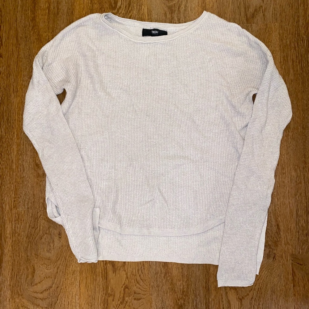 Target brand high-low knit sweater